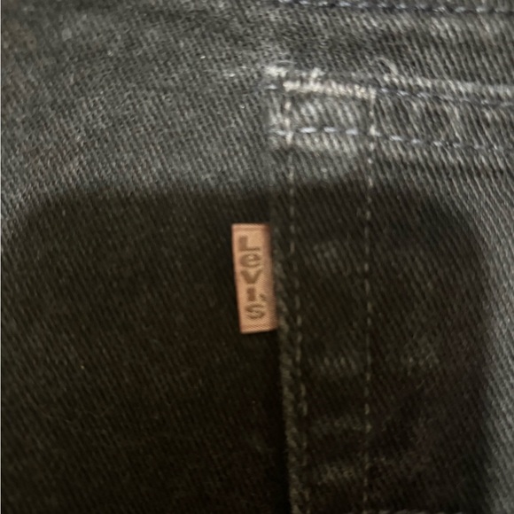 Vintage Levi's Relaxed Fit Men's Jeans - Black - Picture 4 of 9